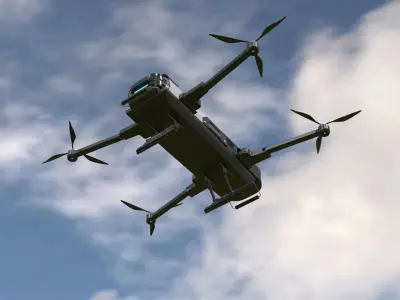 Commercial Drone 3D model