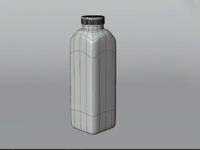 bottle drinks 3D model