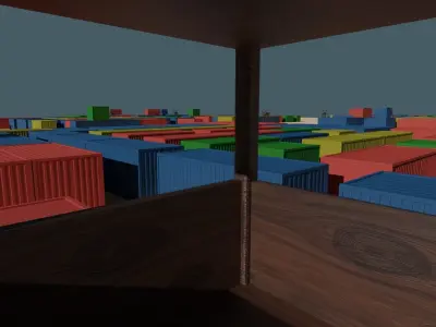 PUBG Georgopol Map Free low-poly 3D model