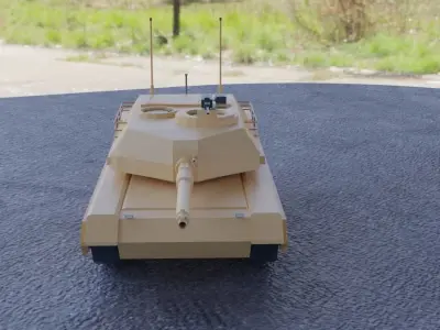 M1 Tank - Asset Free low-poly 3D model
