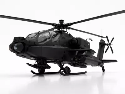 Tactical Attack Helicopter 3D model
