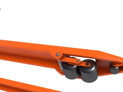 Hand Pallet Truck 3D model get