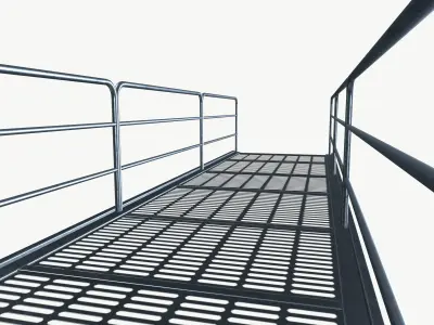 Metal Bridge 3D model purchase