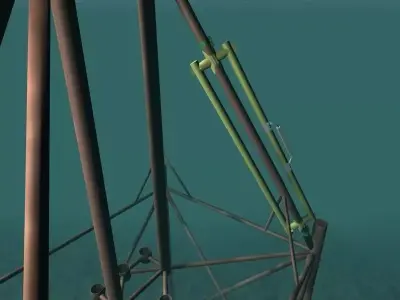 Seahorse repair clamp Free 3D model