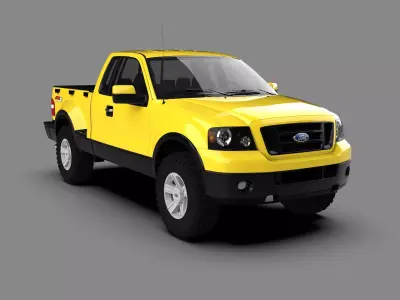 Ford F-150 FX4 3D Off-Road Pickup Truck 3D model