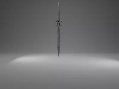 demon sword  3D model