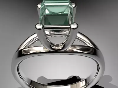 Rendering Anello B Free 3D model purchase