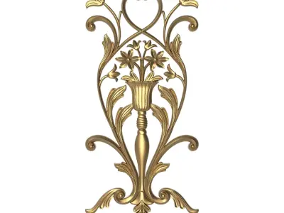  decorative pattern ready for 3D printing 3D model 491