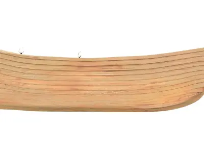 row boat 3D model purchase