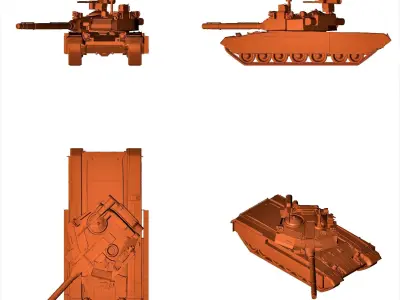 Military Tank Panzer 3D print model