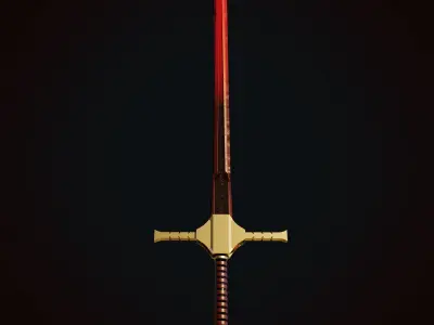 Sword 3D model 3