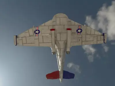 stingray delux Low-poly 3D model