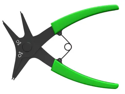 Circlip Pliers1 3D model