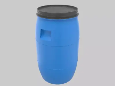 Plastic Drum 3D model