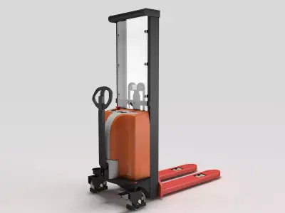Electric Pallet Stacker 3D model