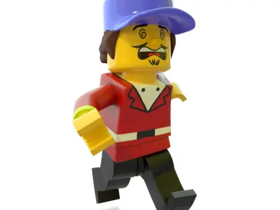 LEGO CHARACTER PLUS BONUS 3D model