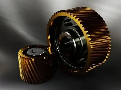 Gears two Free 3D model