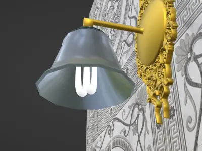 Lamp Relif 3D model