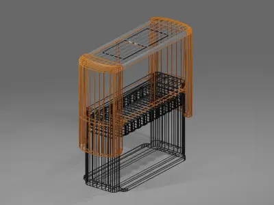 Automatic Stamp 3D model