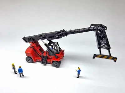 N Scale Container Lifter 3D model