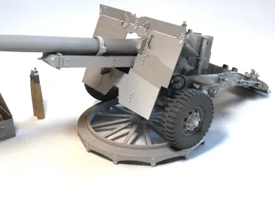  Ordnance QF 17-25 pounder antitank gun Pheasant 