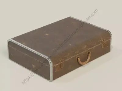 Old Suitcase Ver03 Free 3D model