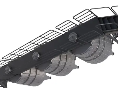 Steel Wine Tanks 3D model buy