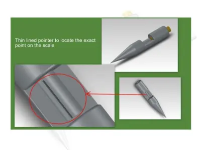 Metallic Marker 3D model