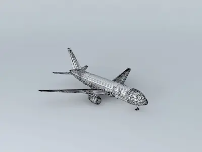 F.B.I. Boeing 767 200 Free 3D model