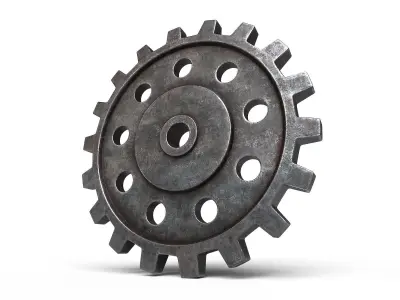 Industrial Gear 3D model
