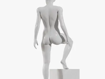 Female mannequin pose 7 PBR 