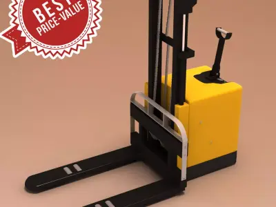Hand pallet truck 02 3D model
