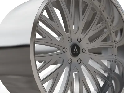 ARTIS WOODWARD WHEEL 3D MODEL 3D model