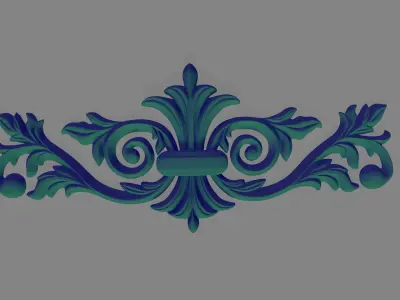 central pattern 3D model