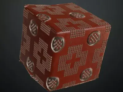 Studded Industrial Metal Plate PBR Seamless Texture