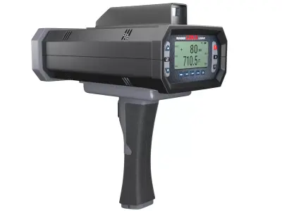 LIDAR Police Speed Gun 3D model