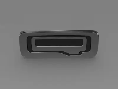 Qoros logo 3D model
