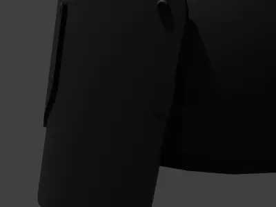 Helmet 1-sch Low-poly 3D model