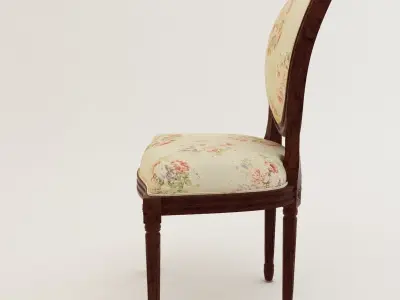 Louis XV style Chair 3D model