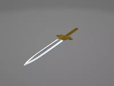 3D Model of a Medieval Sword 3D model