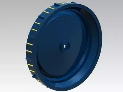 Cap of Knapsack Sprayer Pump Free 3D model
