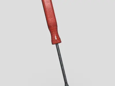 CC0 - Screwdriver Free low-poly 3D model