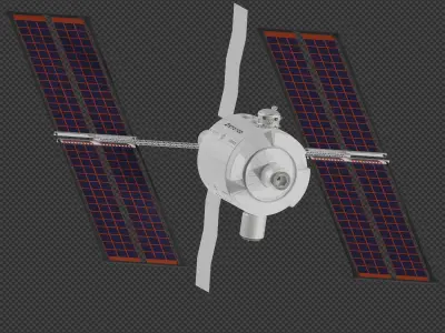 Nanoracks Starlab 3D model