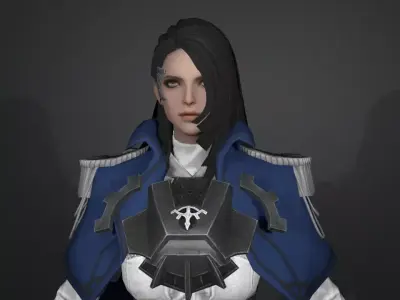 anke knight 3D model