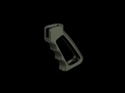 Guntec Ultralight Series Pistol Grip Gen2 Low-poly 3D model