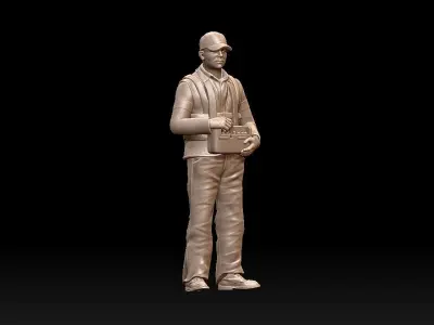 staff railroad 3D print model order