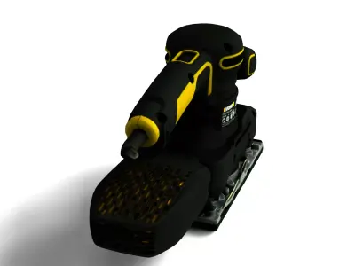 Realistic Sander Machine 3D Model 3D model