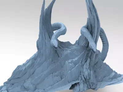 Hades snake stones  3D model