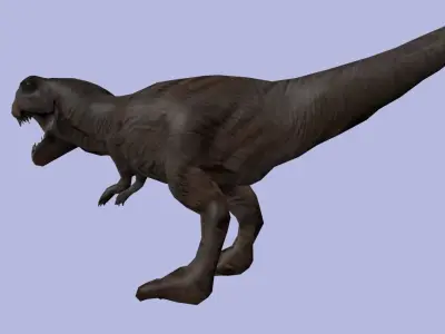Te - Rex Dinosaur Low-poly 3D model