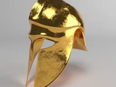 Greek Helmet 3D model